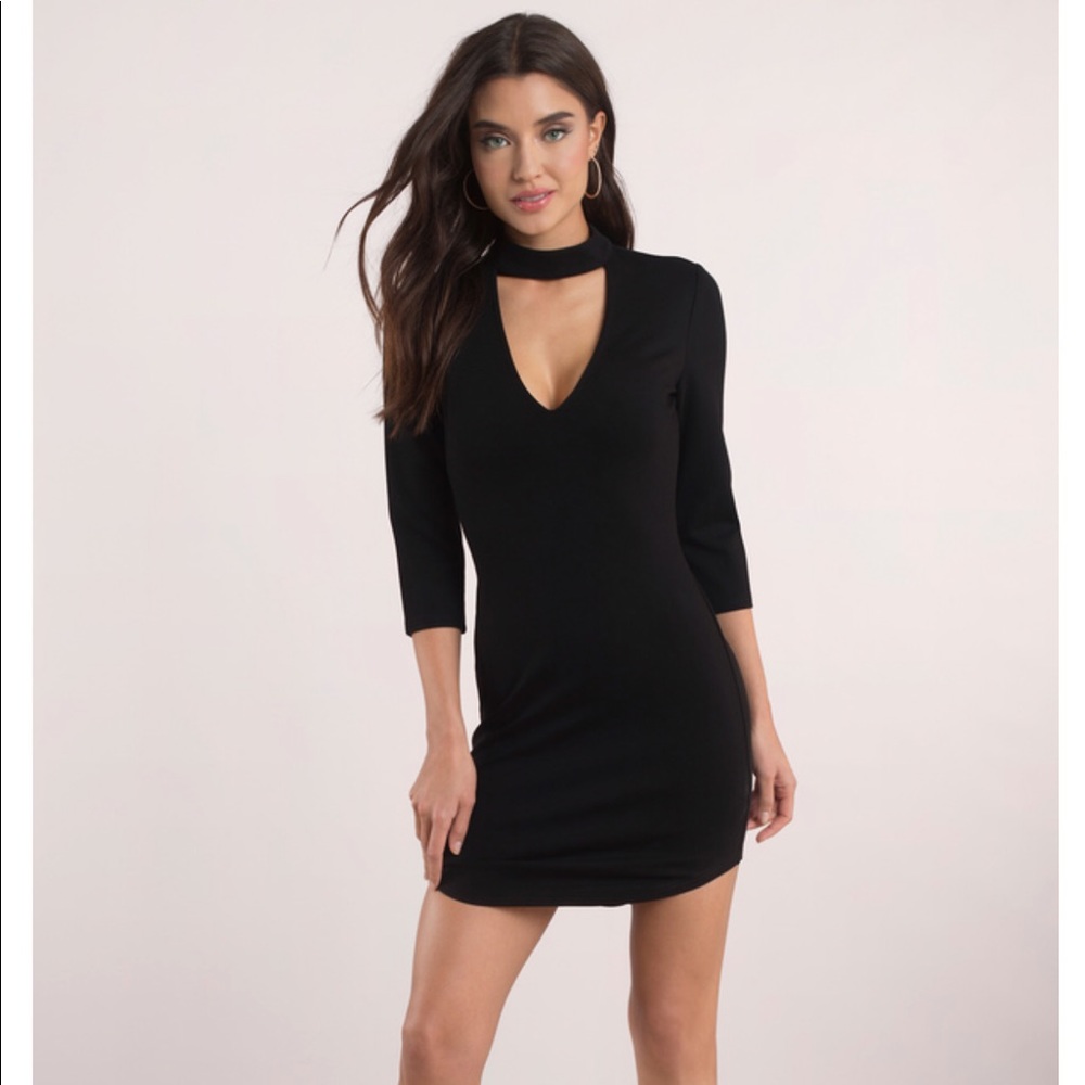TOBI bodycon 3/4 sleeve dress (NWOT)